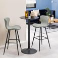 Ibiza Bar Table - Black - Round
