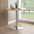Ibiza Cafe Table - Round - Oak