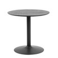 Ibiza Cafe Table - Round - Black