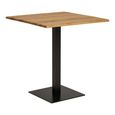Lignano Cafe Table - Square - Oak - Natural