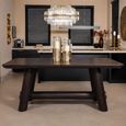 Menara Bar Counter Table - Brown - Acacia Wood