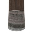 Harper Bar Table - Tall - Round - Smoked Charcoal - Oak and Marble