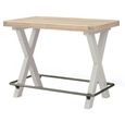 Salcombe Bar Table - Grey Oak
