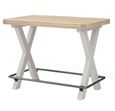 Salcombe Bar Table - Grey Oak