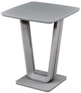 Lazzaro Bar Table - Light Grey Matt