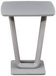 Lazzaro Bar Table - Light Grey Matt