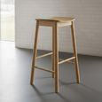 Barlow Barstool - Set of 2 - Oak