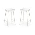 Renzo Barstool - Set of 2 - White