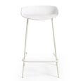 Renzo Barstool - Set of 2 - White