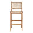 Derby Counter Chair - Teak Wood - Natural