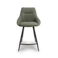 Boden Counter Chair - Set of 2 - Green Fabric