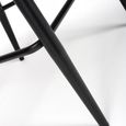 Charlie Barstool with Back - Set of 2 - Brown Faux Leather