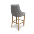 Cole Bar Chair - Set of 2 - Grey Fabric