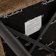 Taylor Barstool - Brandy Fusion and Black - Fabric and Metal