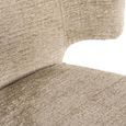 Taylor Beige Barstool with Black Legs