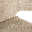 Taylor Beige Counter Stool with Black Legs