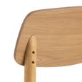 2 x Barlow Matt Oak Barstool