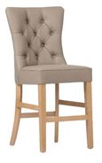 Eaton Counter Chair - Set of 2 - Taupe Faux Leather
