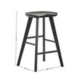 Mulu Barstool - Set of 2 - Black
