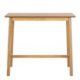 Barlow Matt Oak Bar Table