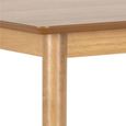 Barlow Matt Oak Bar Table