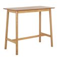 Barlow Matt Oak Bar Table