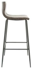 Clearance - 2 x Bermuda Chestnut Vegan Leather Barstool - FSS14758/90