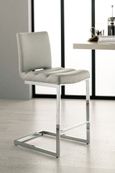 Clearance - 2 x Perth Grey Breakfast Barstool - FS339/44/14766