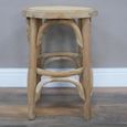 Clearance - Dutch Rattan Round Small Stool - A288