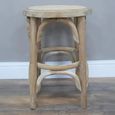 Clearance - Dutch Rattan Round Small Stool - A288