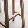Clockhouse Bar Stool Carbon and Natural Oak