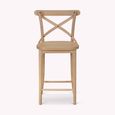 Ferndale Cross Back Cafe Bar Stool Natural