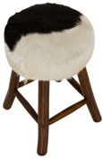 Frankfort Goat Skin Kitchen Stool