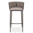 Gilden Bar Chair - Grey Fabric