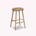Lilley Bar Stool Lime Wash