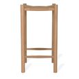 Longworth Bar Stool Natural Rattan