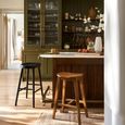 Walcote Bar Stool Natural Wood
