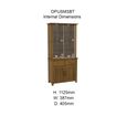 Opus Dresser - 4 Door - Medium - Oak