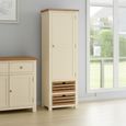 Lundy Larder Unit - 1 Door - Ivory Painted