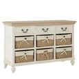 Hendra Kitchen Cabinet - 3 Drawer - White
