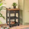 Walcote Butchers Block Forest Green Wood