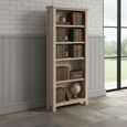Modern Country Oak - Bookcase - Large