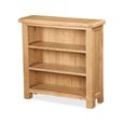 Salisbury Premium Low Bookcase - Oak