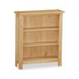New Trinity Bookcase - Low - Natural Oak