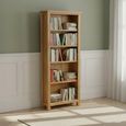 Salisbury Lite Wide Bookcase - Oak