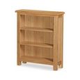 Salisbury Lite Low Bookcase - Oak