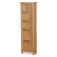 Salisbury Lite Narrow Bookcase - Oak