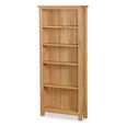 Salisbury Lite Wide Bookcase - Oak