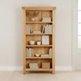 Salisbury Premium Large Bookcase - Oak