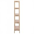 Braidwood Bookcase - Open - Tall - White Oak